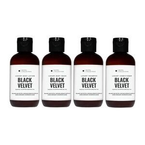 Black Velvet Luxury - SET of 4